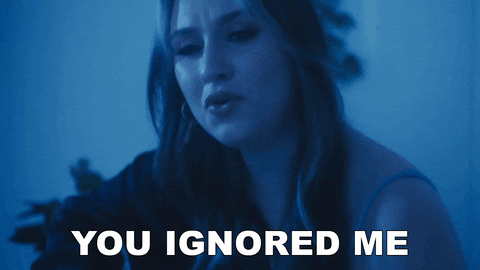Ignore GIF by Ashley Kutcher - Find & Share on GIPHY