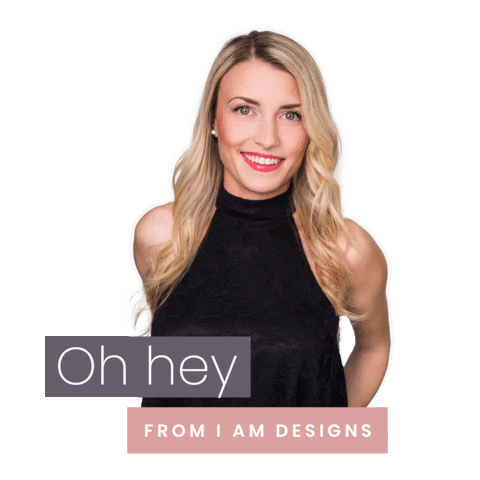 I AM Designs Sticker