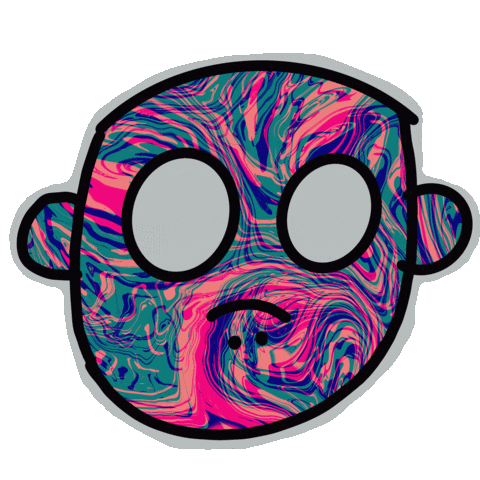 Face Ruggy Sticker