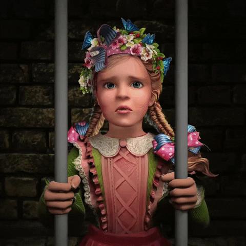 Scared Little Girl GIF by G5 games