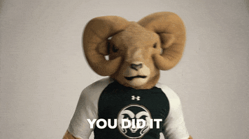 College Rams GIF by Colorado State University