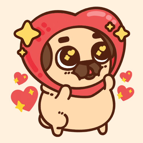 Dog Love GIF by Puglie Pug Find & Share on GIPHY