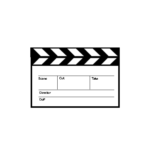 Video Filmmaking Sticker by Rockadove