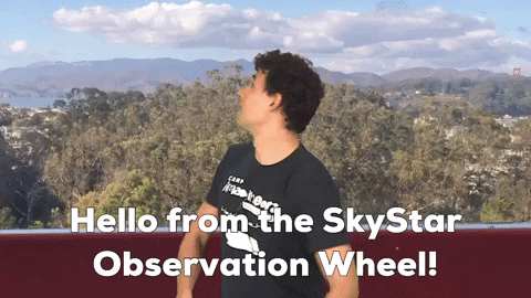 Hello From The Skystar Observation Wheel GIF - Find & Share on GIPHY