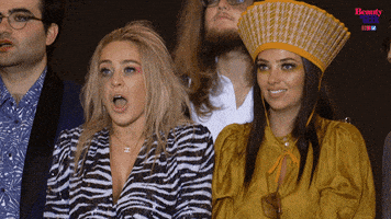 Surprise Wow GIF by Beauty and the Geek Australia