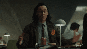 Excited Tom Hiddleston GIF by Marvel Studios