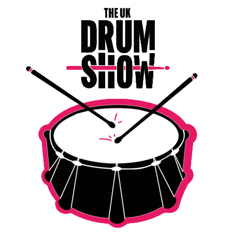 Drums Drummer Sticker by The UK Drum Show