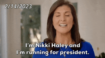 Nikki Haley Gop GIF by GIPHY News