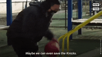 New York Knicks Basketball GIF by NowThis