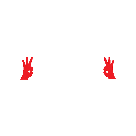Hand Sticker by Alex Freesound