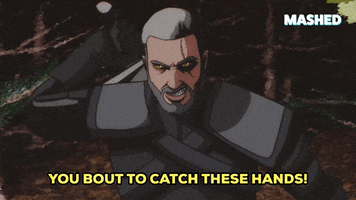 Threaten The Witcher GIF by Mashed
