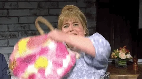 Snl Bag GIF by Saturday Night Live