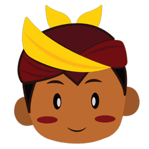Keong Mas Sticker