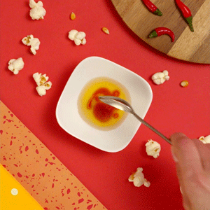 Hot Sauce Popcorn GIF by Cholula Hot Sauce