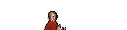 Letters Mozart Sticker by HeadUP