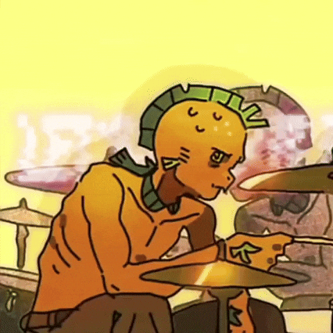 Drummer Sigh GIF
