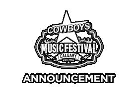 Sticker by Cowboys Music Festival