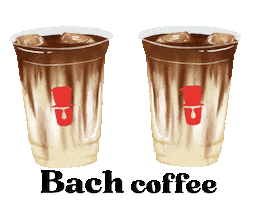 Drip Coffee Latte Sticker by Bach Coffee Indonesia