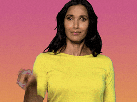 point i like this GIF by Padma Lakshmi