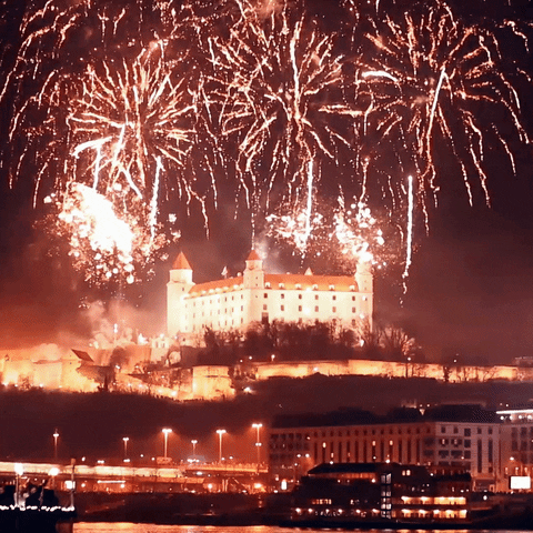 Happy New Year GIF by Visit Bratislava