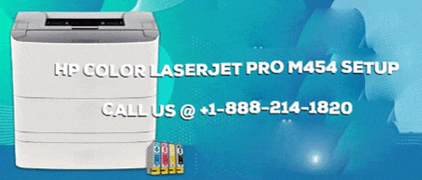 Hp Color Laserjet Pro M454Dw Setup GIF