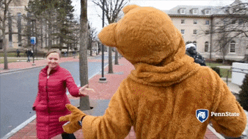 High Five We Are GIF by Penn State