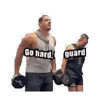 Go Hard Air Force Sticker