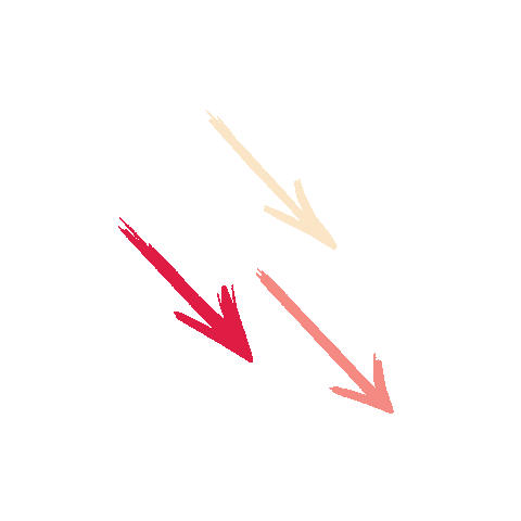 Red Arrow Sticker by FinalStraw for iOS & Android | GIPHY