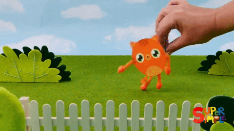 Crafts Orange Cat GIF by Super Simple - Find & Share on GIPHY