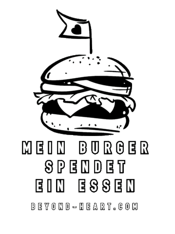 Beyondheart - Burgers do good Sticker