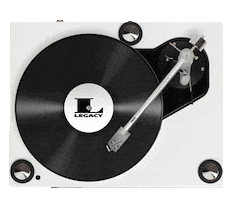 Record Player Vinyl Sticker by Legacy Recordings