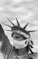 Invade Statue Of Liberty GIF by RetroCollage
