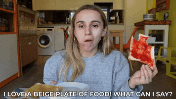 Toast Eating GIF by HannahWitton