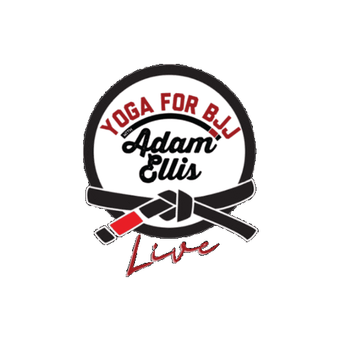 Yoga for BJJ Sticker