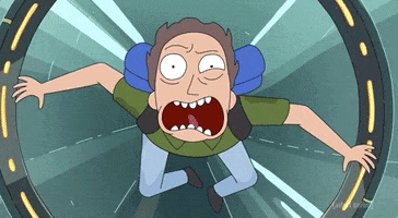 Freaking Out Season 4 GIF by Rick and Morty