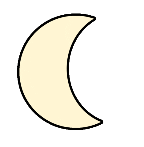 Moon Sticker