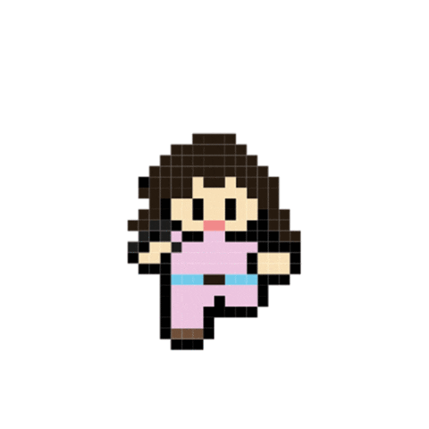 Girl Sticker