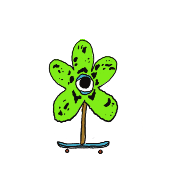 flower skateboarding GIF by Dew Tour