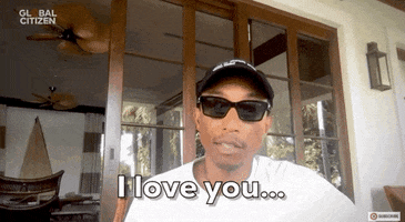 Pharrell Williams GIF by Global Citizen