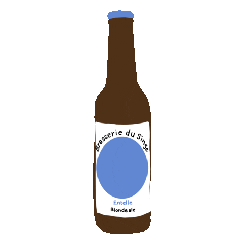 Bds Sticker by Brasserie du Singe