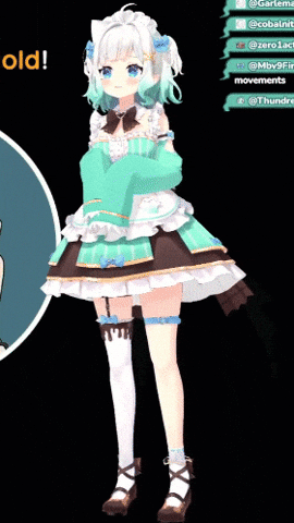 3D Vtuber GIF