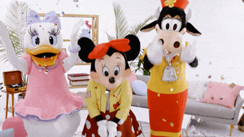 happy minnie mouse GIF