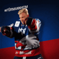 Dance Wolf GIF by Adler Mannheim