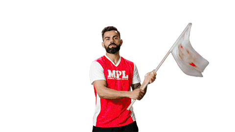 Virat Kohli Win Sticker by Mobile Premier League for iOS & Android | GIPHY