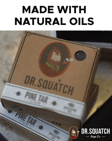 Natural Oils Weird Stuff GIF by DrSquatchSoapCo