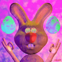 Easter Bunny Holiday GIF by Animation Domination High-Def
