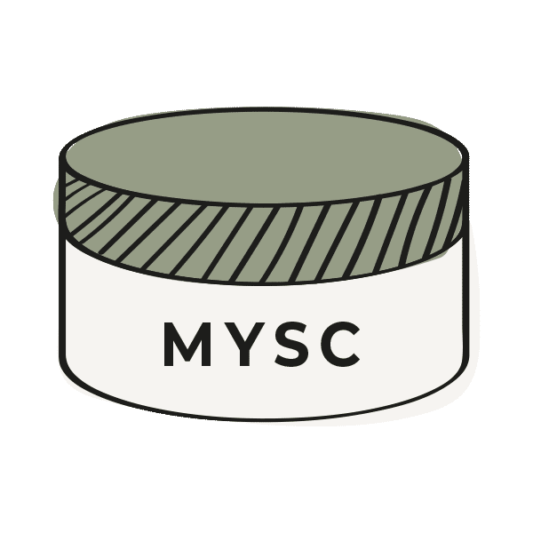 Beauty Creme Sticker by MYSC