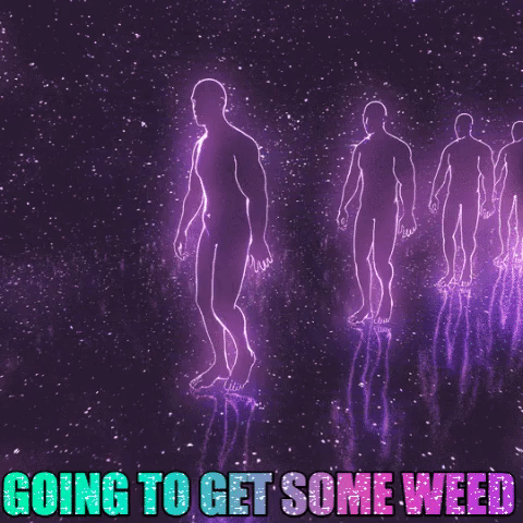 Space Weed GIF