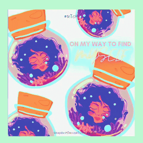 Random Thoughts of Franka - Book GIF