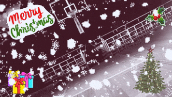 Merry Christmas GIF by Worcester Wolves